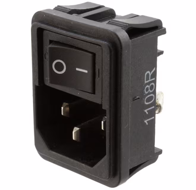 1-1609112-3 TE Connectivity Corcom Filters  Moduli di ingresso alimentazione (PEM)